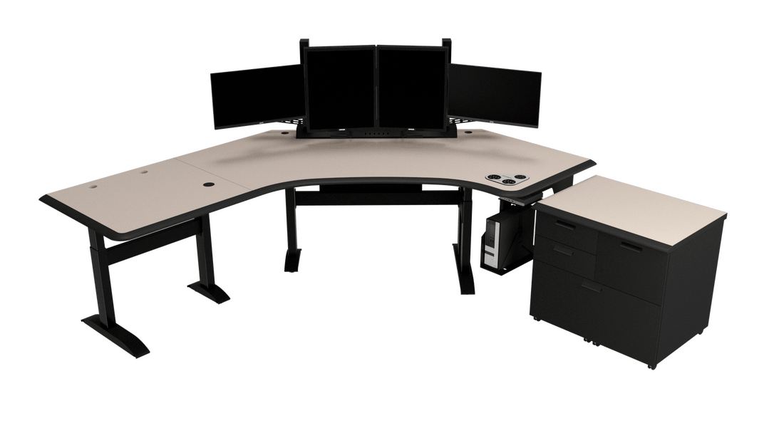 Medical Workstations with monitors & Desks